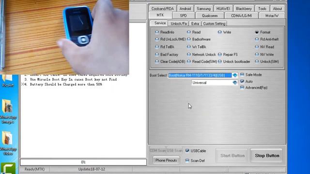 Nokia 105 RM 1133 Security Code Unlock | Without Box | Mircale Crack | Easy Method смотреть онлайн