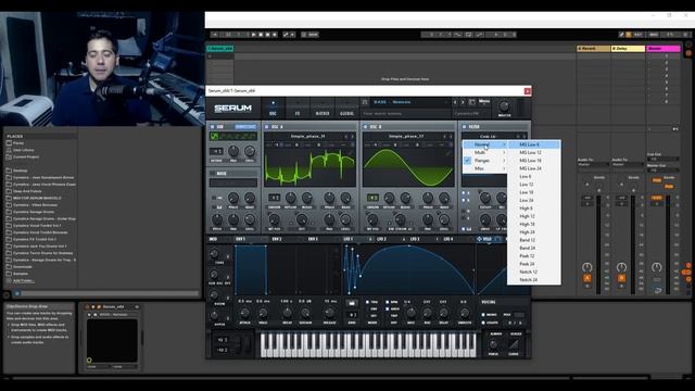 How to put a sub on a wobble Bass? |Cymatics Outbreak Soundbank Walkthrough смотреть онлайн