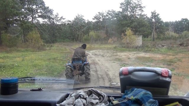 Веерная картофелекопалка для минитрактора iseki 1500. смотреть онлайн