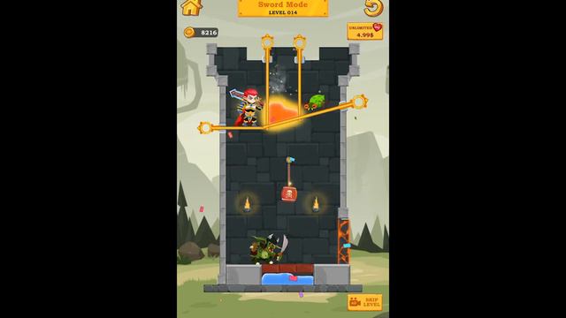 [ HERO RESCUE ] All Solutions From Level 1 - 25 - SWORD MODE смотреть онлайн