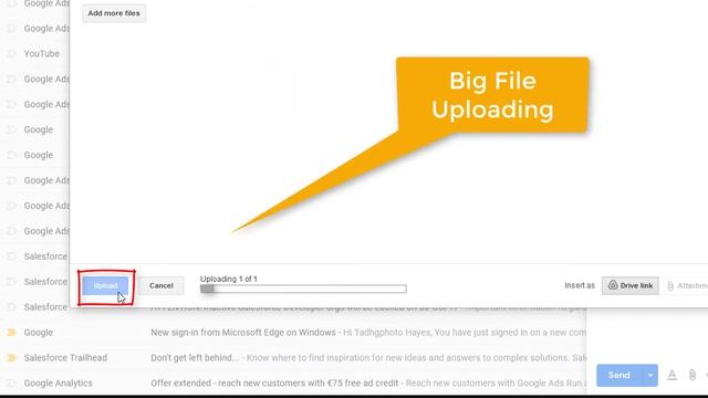 How to Send Big Files Through Gmail Over the 25mb Attachment Limit смотреть онлайн