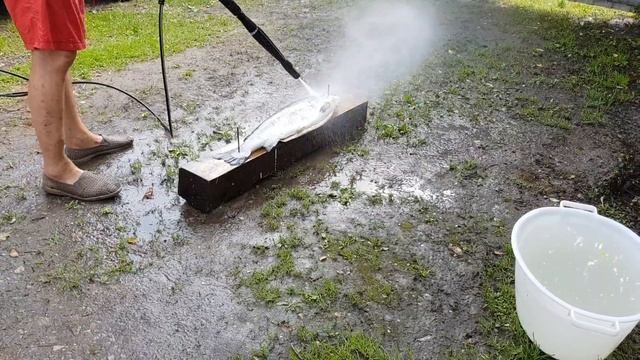 Как почистить рыбу мойкой karcher смотреть онлайн