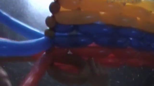 Флаг Израиля из шариков. Флаг Индии из шариков. Флаг Колумбии из шариков смотреть онлайн