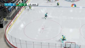 NHL 16 - Геймплей (управление командой) HD [1080p] (PS4)