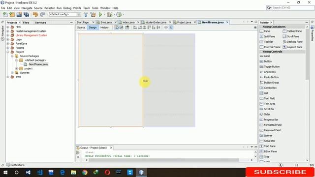 Change JFrame Background color and border color in Netbeans смотреть онлайн