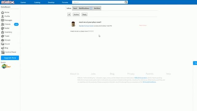 LOOKING BACK AT MY OLD ROBLOX MESSAGES смотреть онлайн