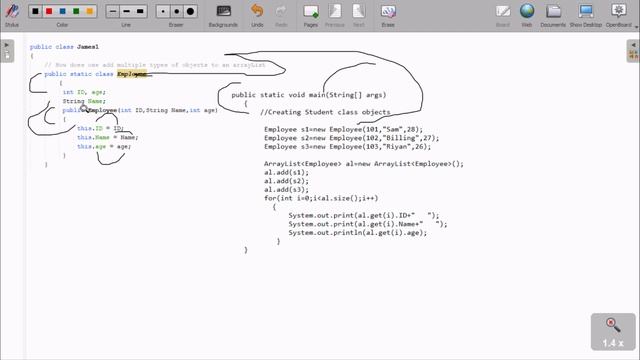 how to add different types of objects in arraylist in java смотреть онлайн