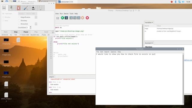 python check file exists or not смотреть онлайн
