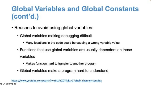 Local versus global variables in python смотреть онлайн