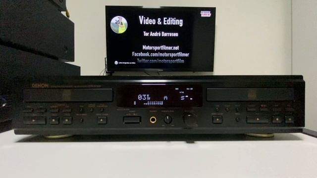 CD Player DENON CDR-W1500 conservação raríssima смотреть онлайн