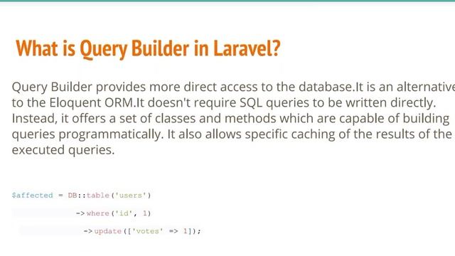 Laravel interview questions and answers in hindi | Eloquent ORM | Query Builder | Relationships смотреть онлайн