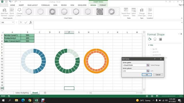 Info Graphic Charts in Excel | in 10 Minute | Explained in Malayalam смотреть онлайн