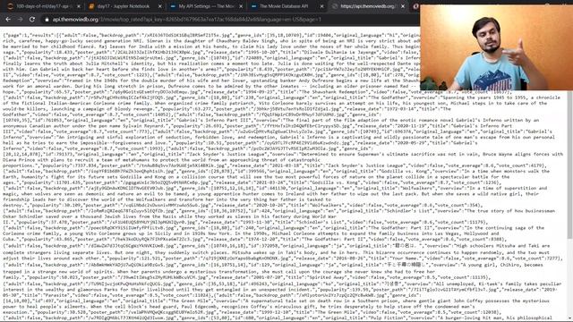 Fetching Data From an API | Day 17 | 100 Days of Machine Learning смотреть онлайн