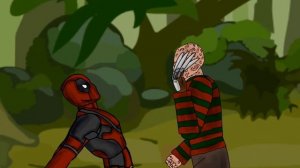 дедпул против фредди Крюгера