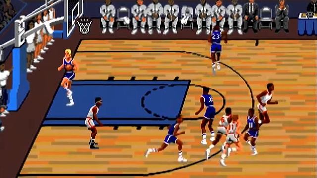 [Test] Lakers vs Celtics and the NBA Playoffs (Megadrive) смотреть онлайн