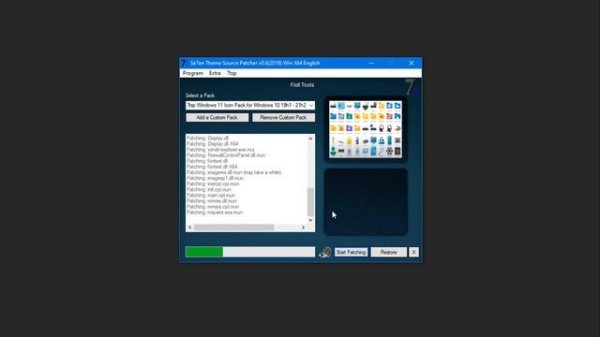 Windows 11 Icon pack for Windows 10 / 19h1 - 21h2