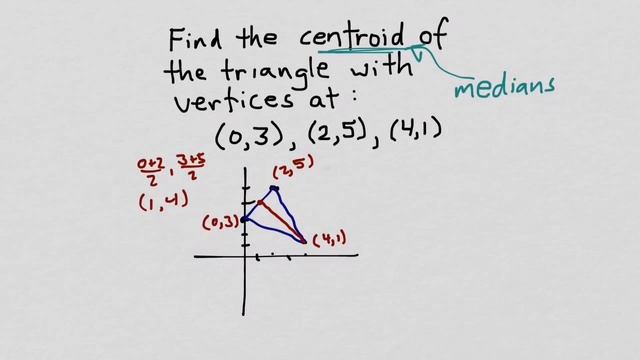 Finding Centroid Coordinates смотреть онлайн