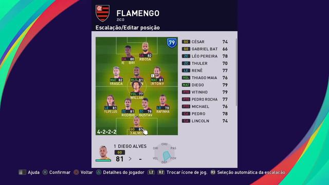 O INÍCIO COM O FLAMENGO! - Liga Master #1 (PES 2021 - PS4 Gameplay) смотреть онлайн