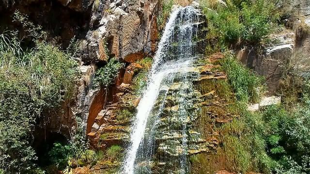 Водопады Бегара, ущелье Варзоб, горы Таджикистана - слайд-шоу смотреть онлайн