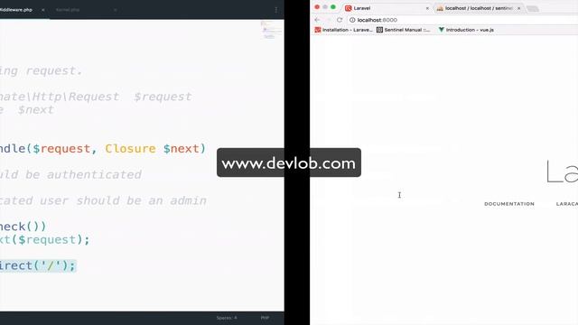 Laravel 5.3 advanced Authentication #9 Restricting Access According to Roles смотреть онлайн