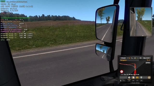 Euro Truck Simulator 2 : Native Linux vs Proton performance (900p resolution monitor) смотреть онлайн