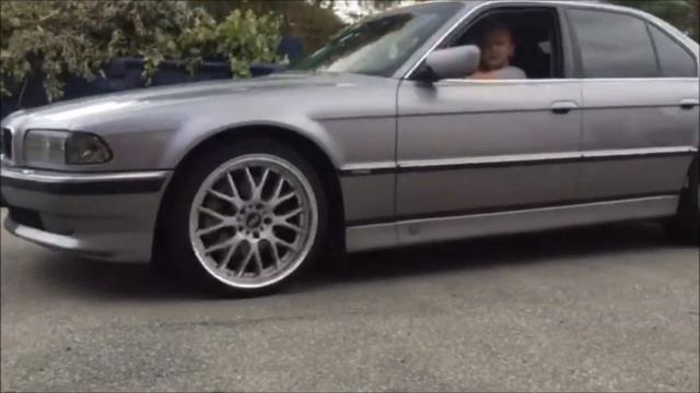 BMW 740i E38 BEST V8 SOUND BRUTAL REMUS EXHAUST SPORTAUSPUFF M62B44