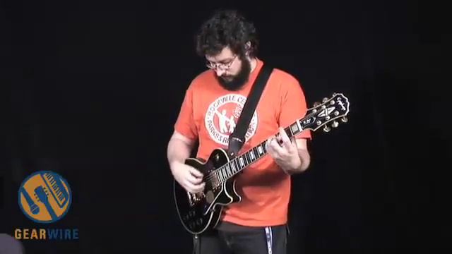 Epiphone 2008 Les Paul Custom: A Gearwire Black-Tie Demo смотреть онлайн