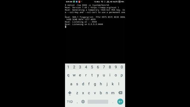 Reverse Shell Android (Termux) смотреть онлайн
