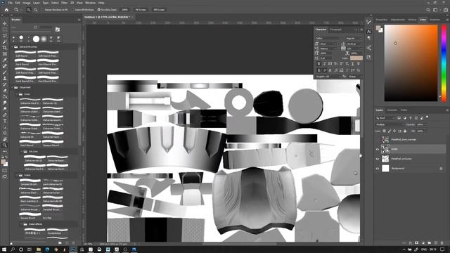 Unlit Texturing for 3d Assets | Photoshop, xNormals, Maya, ZBrush смотреть онлайн