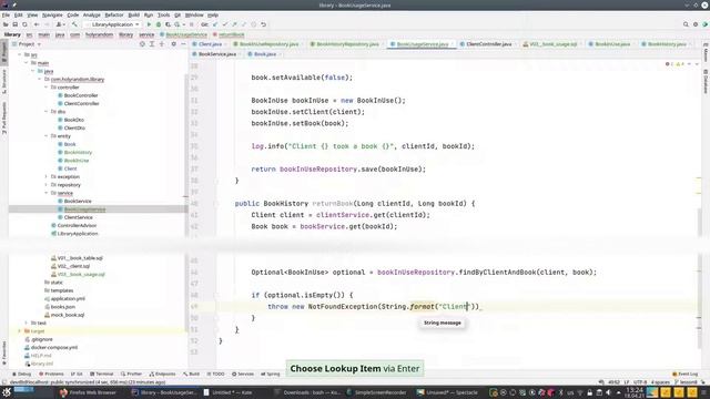 Бібліотека. Java + Spring Boot. Урок 8 смотреть онлайн