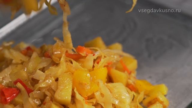 БЛЮДА ИЗ КАРТОШКИ И КАПУСТЫ. Вкусно и сытно без мяса и рыбы. Рецепты от Всегда Вкусно! смотреть онлайн