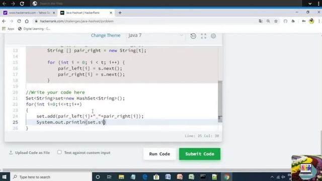 35:Java Hashset || Hackerrank java solutions смотреть онлайн