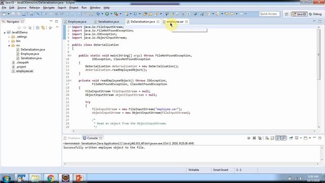 What is serialVersionUID in Java Serialization? | Java IO | Java Tutorial смотреть онлайн
