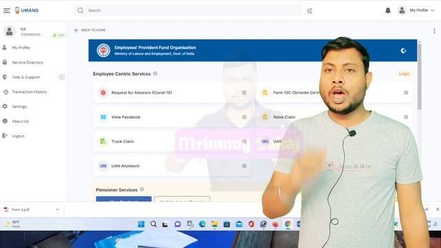 PF KYC Online by Mobile ? PF KYC PROCESS STEP BY STEP 2022 смотреть онлайн