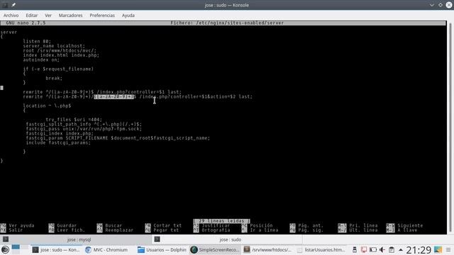 06 - Urls Amigables: Reglas Rewrite Nginx [PHP 7 - MVC] смотреть онлайн