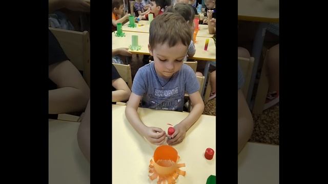 аппликация " Осьминожек " смотреть онлайн