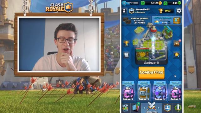 Clash Royale - J'AI OBTENU LE COFFRE ULTIME EN LIVE ! смотреть онлайн