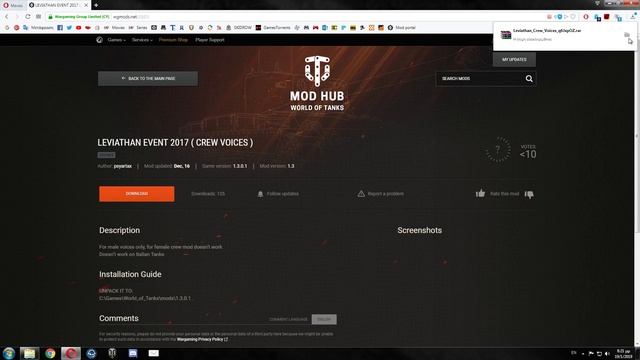 How To Put Files In mods folder (wotmod files) (World Of Tanks) смотреть онлайн