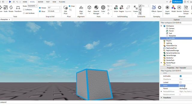 how to make an tool spawn in roblox studio смотреть онлайн