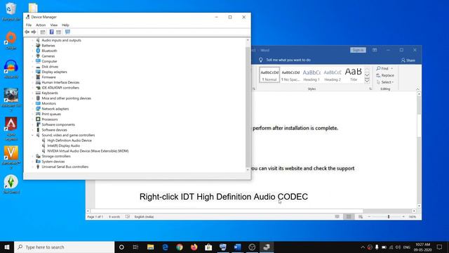 Fix IDT High Definition Audio CODEC Driver Error Windows Encountered a Problem Error 0x8007001f смотреть онлайн