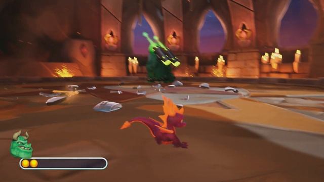 Boss: Gulp (Gulp's Overlook) | Spyro Reignited Trilogy 100% Walkthrough "57/107" (No Commentary) смотреть онлайн