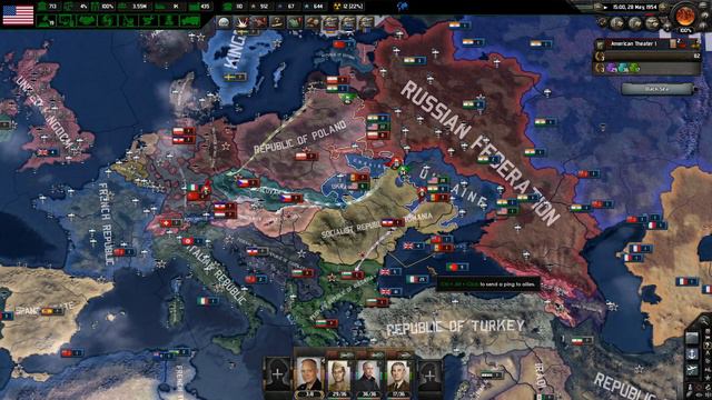 Hearts Of Iron IV: Cold War Iron Curtain Mod - USA | End Of The USSR | Part 7 смотреть онлайн