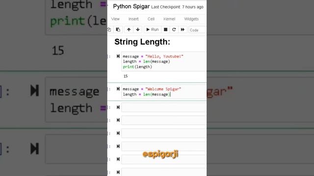 String Length.... #python #ai смотреть онлайн