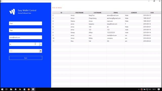 JavaFX Inserting & Retrieving User Data to Tableview [ Free Code ] смотреть онлайн