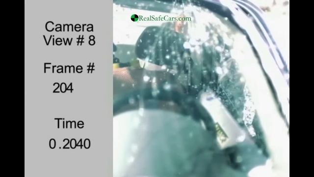 Side Crash Test Head Injuries (Chevrolet Cobalt 2005) смотреть онлайн