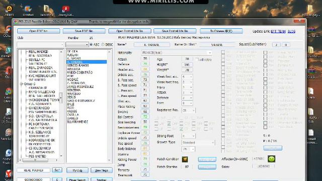 PES 2013 Transfer, Pul, GP xali, Oyuncu ve s deyisiklikler oyretme Videosu. смотреть онлайн