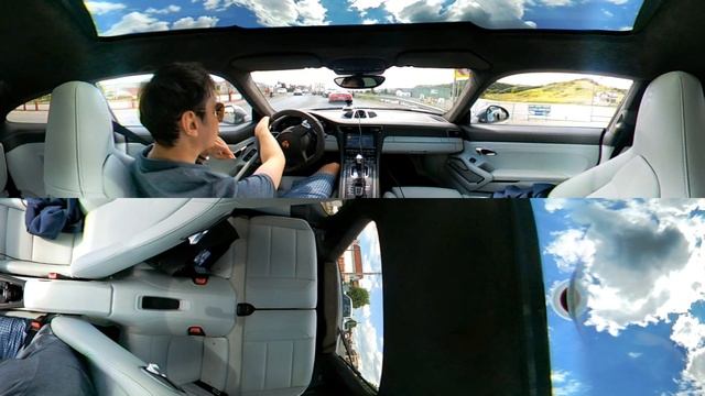 360° Video - Porsche 991 Turbo - Test Drive