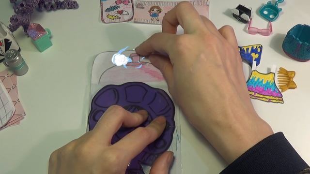 САМОДЕЛЬНАЯ КАПСУЛА LOL #Hairgoals/ Зеркало фильтр для кукол ЛОЛ СВОИМИ РУКАМИ/  Бумажный ЛОЛ