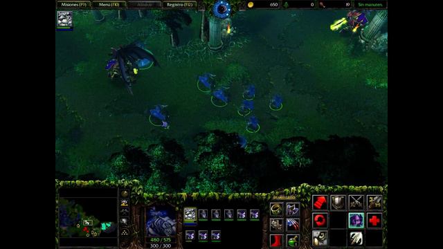 Warcraft 3: Reign of Chaos. Campaña en normal: Hijas de la Luna смотреть онлайн
