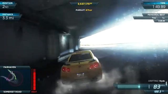 NEED FOR SPEED MOST WANTED 2012 | NISSAN GTR R35 vs 10 TOP MOST WANTED CARS [PART 2] смотреть онлайн